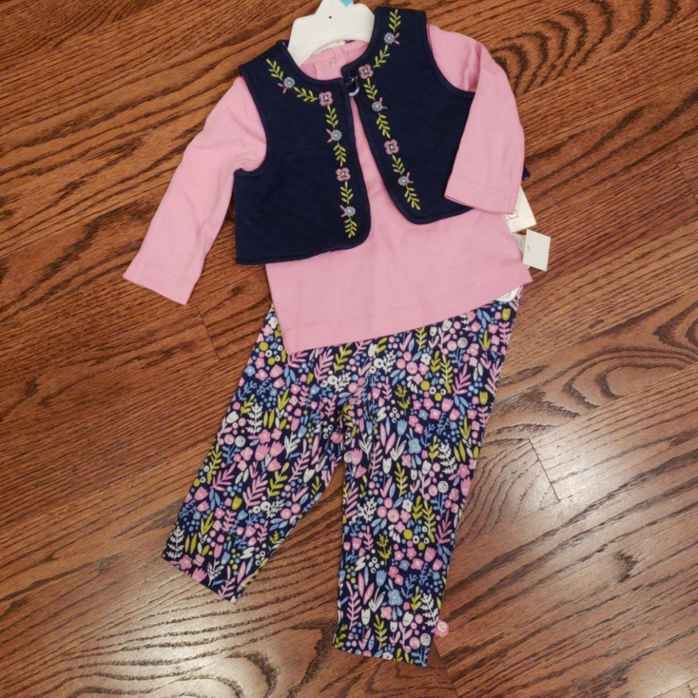 Offspring 3 piece outfit - 6 mos NWT